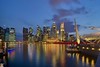 Singapore CBD skyline from Esplanade at by Nicolas Lannuzel, on Flickr