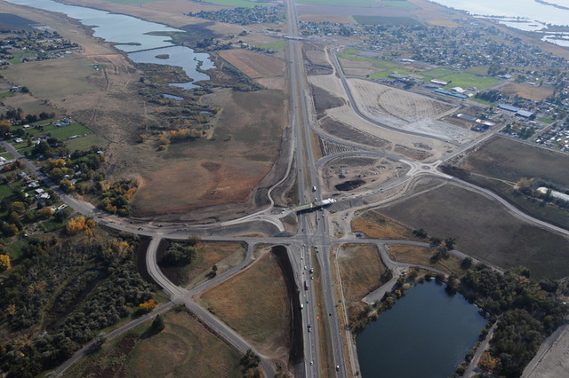 US 12 - SR 124 interchange