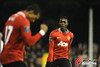 21/12/2011 - Barclays Premier League Football - 2011-2012 - Fulham v Manchester United- Man Uniteds Danny Welbeck celebrates after scoring the first goal of the game. -