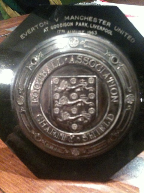 1963 CHARITY SHIELD PLAQUE