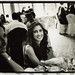 Girl at table - Edward Olive destination wedding photographer in Spain Madrid Ibiza Mallorca Malaga Barcelona