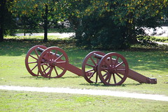 Revolutionary War Cannons - Colonial Williamsburg