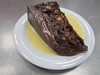 Macadamia-Banana Flourless Chocolate Torte with White Chocolate Crème Anglaise – NOTE – this recipe is shared below