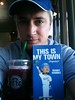 Two of my favorite things: Starbucks & the Dodgers...Go go MANNY RAMIREZ bobblehead & Passionfruit iced tea!