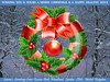 Snowy Russia Dock Woodland Seasons Greetings Card for Christmas 2011 & Nerw Year 2012