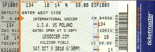 US Mens National Team vs Poland - 2010-10-09