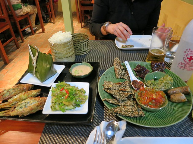 Traditional Lao Meal