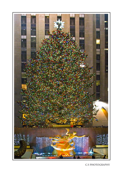 Rockefeller center Christmas tree