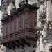 I suntuosi balconi del Palacio Arzobispal a Lima