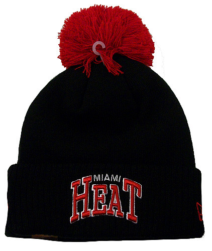 NBA New Era - MIAMI HEAT Beanie Hat Winter Hat Knit Cap