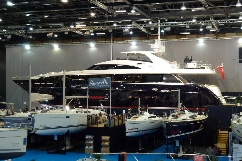 Princess 32M London Boat Show 2012