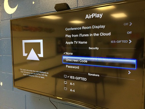 Select Onscreen Code for Apple TV AirPla by Wesley Fryer, on Flickr