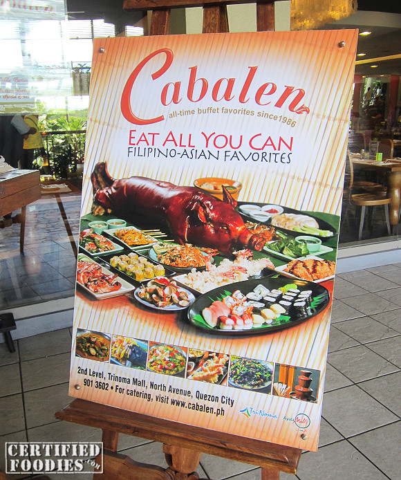 Cabalen Eat All You Can Buffet at Trinoma | Certified Foodies
