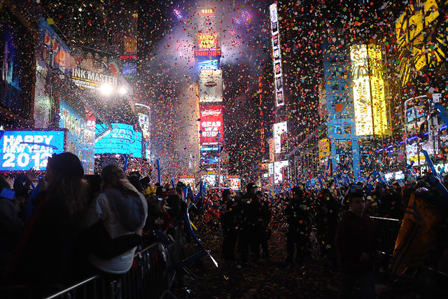 New Years 2012 Celebration in Times Square