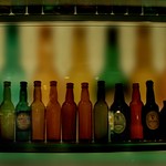 Coloured Display of Guiness Bottles (Explored)