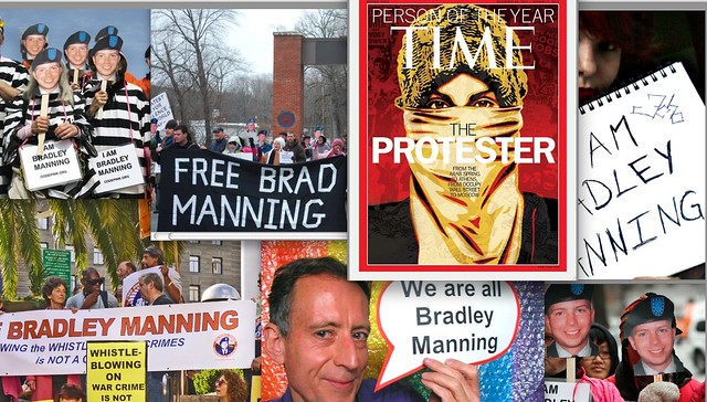 The Protester - Bradley Manning