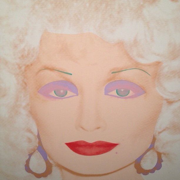 DOLLY PARTON by Andy Warhol at Crystal Bridges Museum of American Art