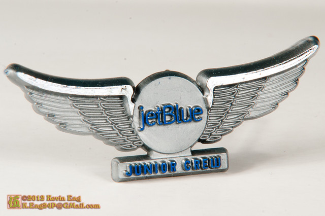 Jet Blue Junior Pilot Wings