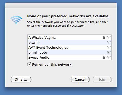 Great moments in Wi-Fi network names, RON BURGUNDY edition