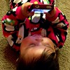 Im in trouble with another nerd in the house… #Geekgirl #baby #babygirl #APPLE #iphone #Geek