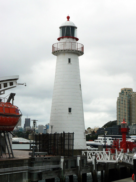 Cape BOWLING GREEN Lighthouse, at the Australian National Maritime Museum, Sydney