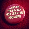 Im going to the Indiana vs New Mexico State NCAA game tonight, and Ill be wearing this button. March Madness!
