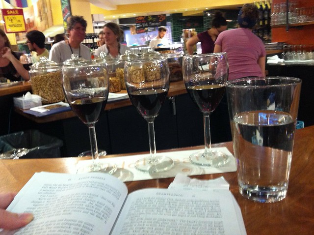 Wine bar at the original Whole Foods!