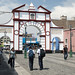 L'arco che porta alla pedonale Pizarro in Trujillo