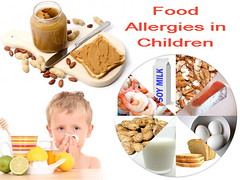 Common food allergies in children