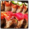 Triple Tango Roll (front) & Unforgettable Roll (back) #food #sushi
