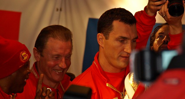 Official weigh in Klitschko vs. MORMECK