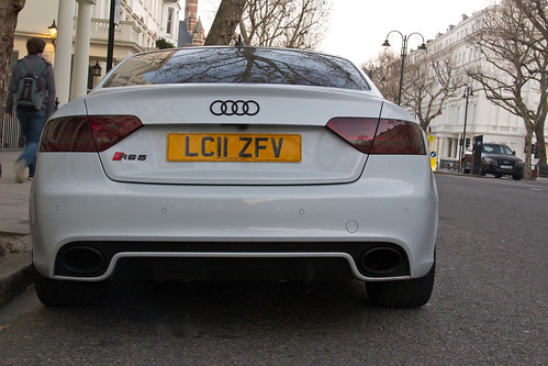 Audi rs5 white creme Ben in london