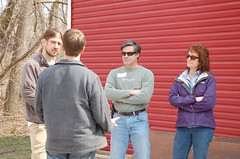 Jared, Mike, Steve and Sue Talking <a style="margin-left:10px; font-size:0.8em;" href="http://www.flickr.com/photos/91915217@N00/13811005705/" target="_blank">@flickr</a>