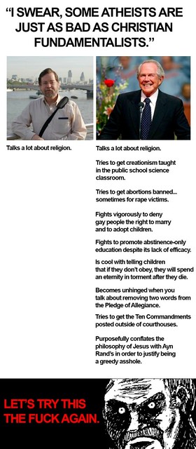 Atheists and Fundamentalists