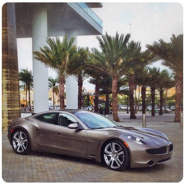 Got very lucky to capture FISKER KARMA EVer -this 200.000+ $ very complicated hybrid ,made in USA