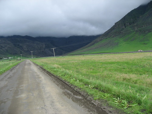 Carretera hacia Seljavellir - Islandia