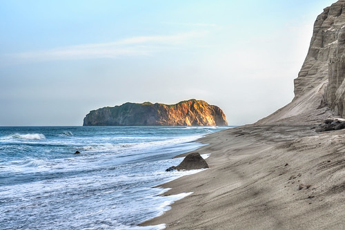 My Lonely Island - Niijima Coast at Sundown
