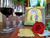 Romantic board games and wine