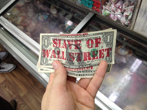 Slave to Wall Street ©  Jason Eppink