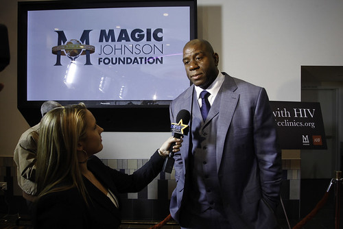 Magic Johnson Foundation, AHF Host Premiere of ESPN's The Announc.