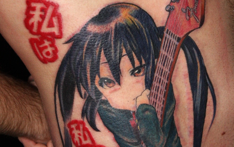 Anime Tattoo Is there a 2D girlie or boy that you really really like