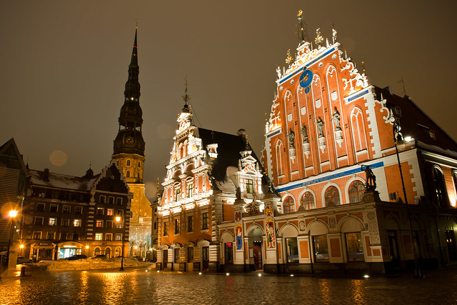 Town Hall Square. Riga. Latvia