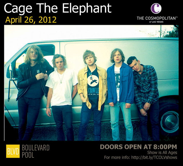 Official Rules: The Cosmopolitan of Las Vegas Cage The Elephant Concert Ticket Giveaway