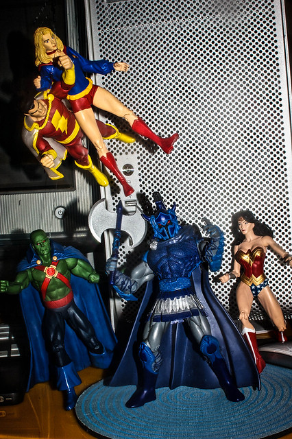 The Justice League vs The God of War