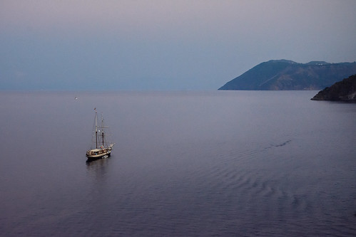 Segelboot vor Lipari ©  kuhnmi