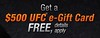 Get a $500 UFC e-Gift Card