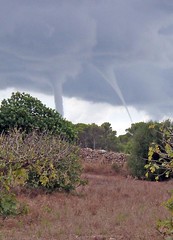 Tornado at Mallorca Island