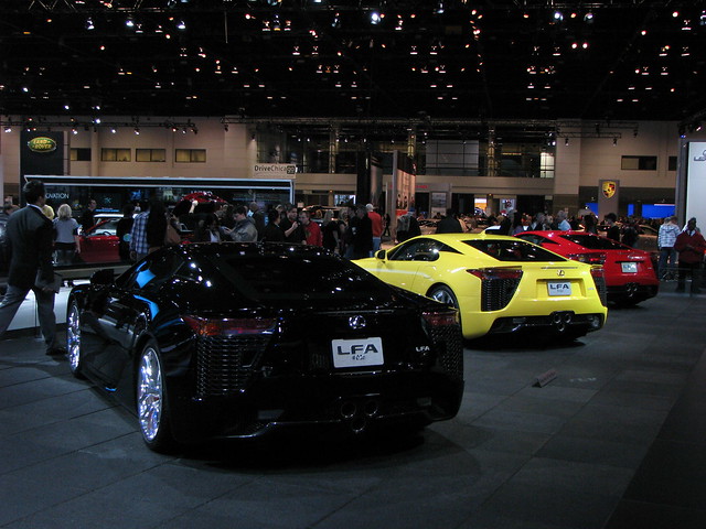 chicago cars illinois luxury supercar automobiles mccormickplace lexuslfa 2012chicagoautoshow