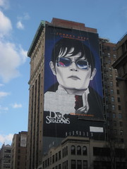 Barnabas Collins / Johnny Depp Dark Shadows 2012 Billboard 23rd St NYC 2265