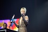 Rihanna at the BRIT AWARDS 2012. Pic: jmenternational